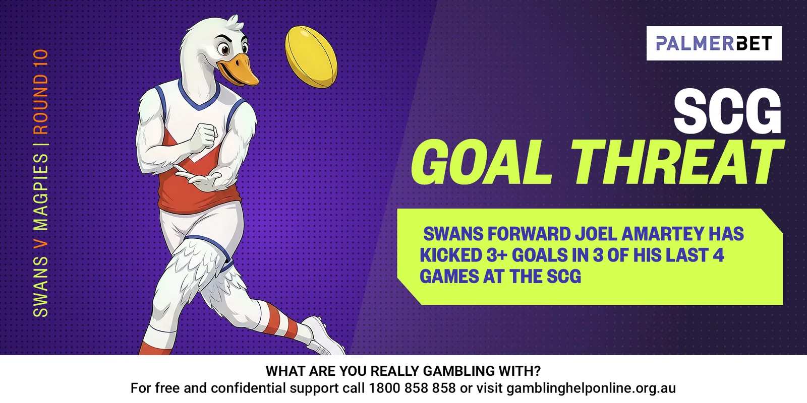 AFL stat tile: SCG Goal Threat
