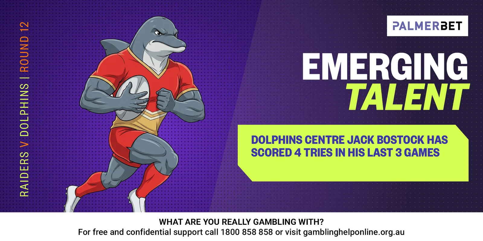 NRL stat tile: Emerging Talent